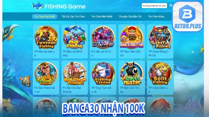 Banca30 nhận 100k